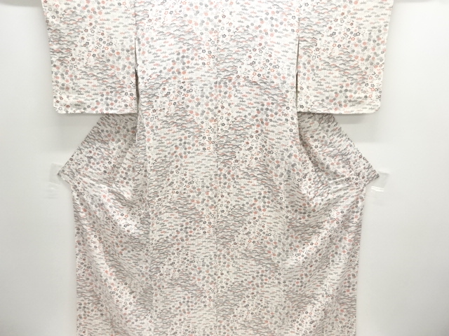 JAPANESE KIMONO / UNUSED KOMON / SHOCHIKUBAI & KIKU